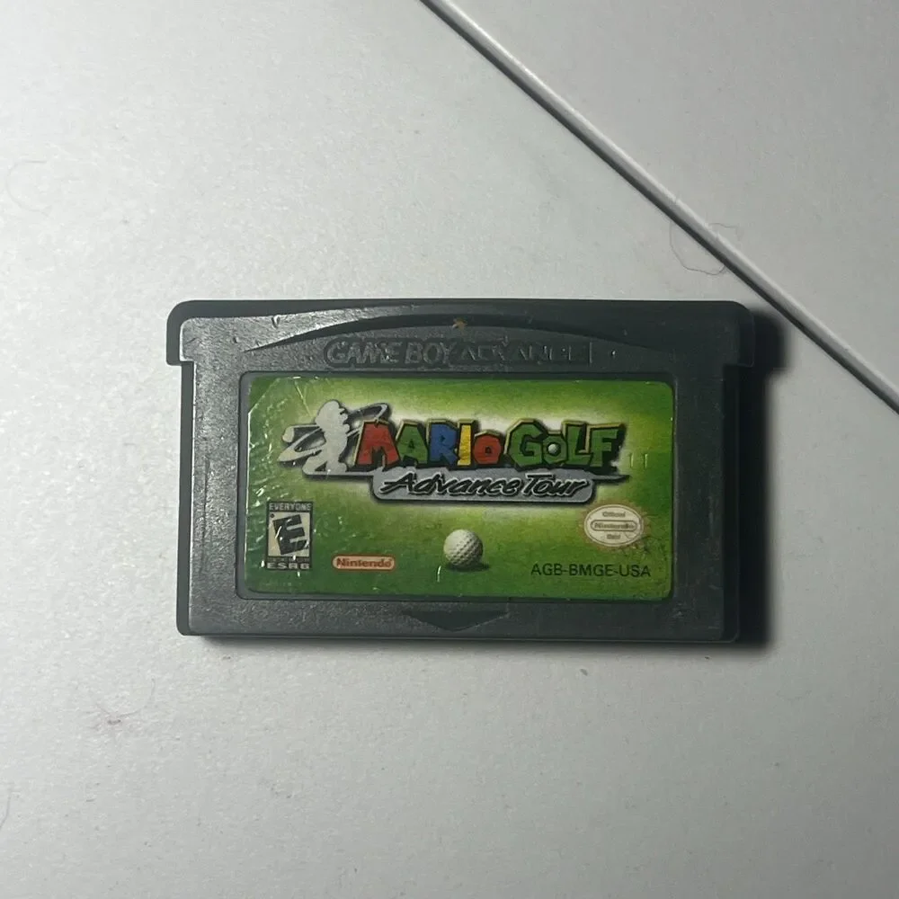 Mario Golf: Advance Tour (Nintendo Game Boy Advance, 2004) GBA Authentic TESTED